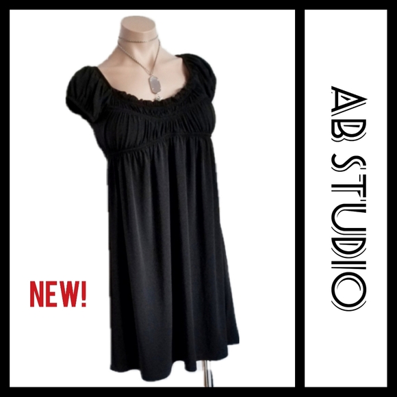 AB Studio NEW Women's Dress - Black - Picture 9 of 9